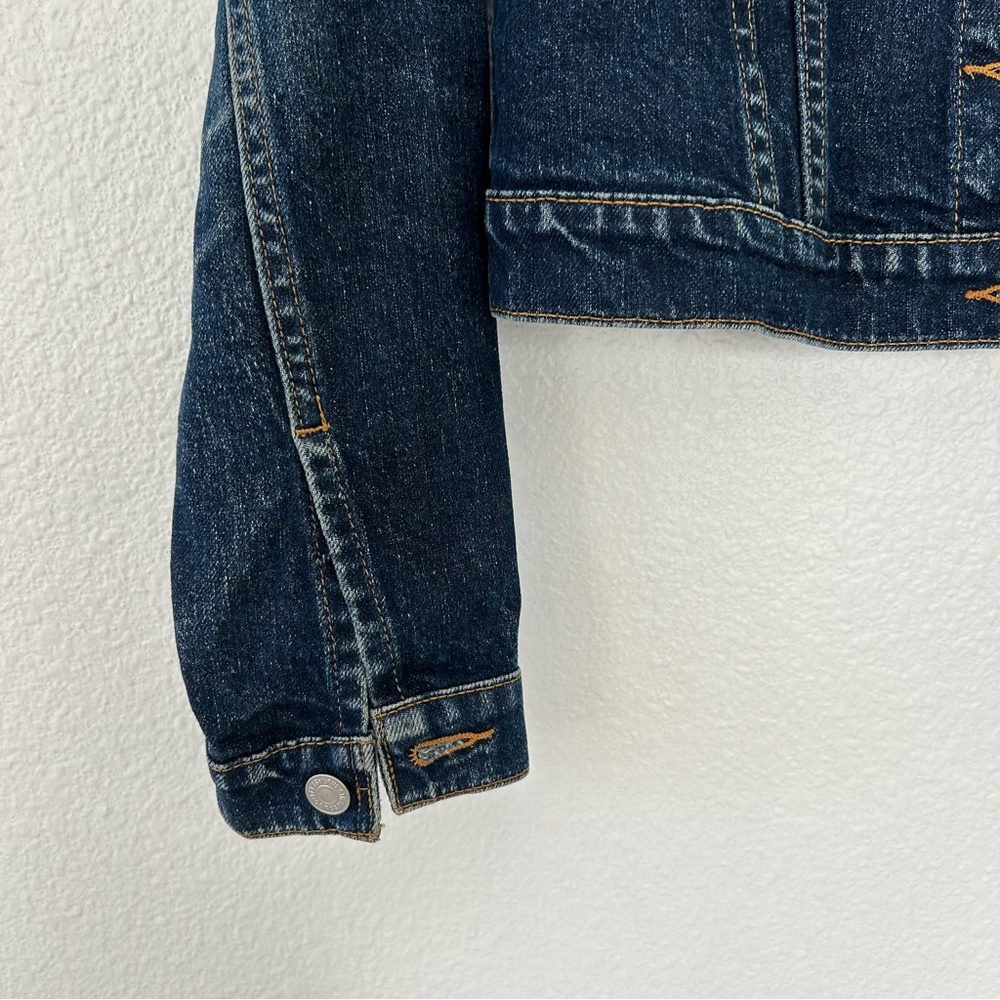 Y2K Levi's Women's Trucker Jean Jacket, Denim Button Down Small, Western VINTAGE - Picture 6 of 8